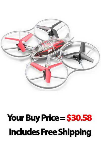 Syma-X4-4CH-2-4Ghz-Throw-Flight-Mini-RC-Remote-Control-Helicopter-Quad-Copter-Toy-2